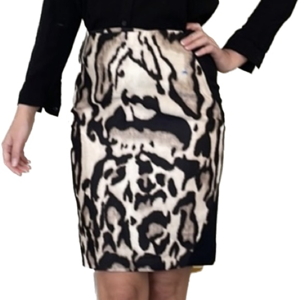 DVF new wool/silk pencil skirt